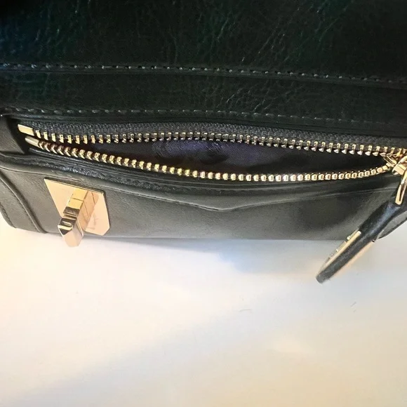 Authentic REBECCA MINKOFF Crosby Crossbody Bag Green Leather!!! - Picture 8 of 15